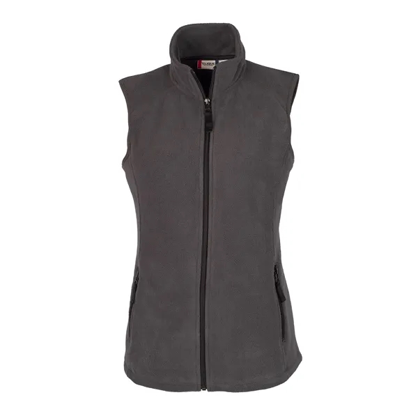 Women's vest with a full-zip, two zippered pockets, full-zip, mock neck,... from ASI 47965 Cutter & Buck
