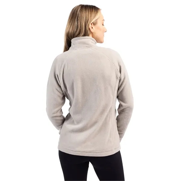 Women's jacket with a half-zip, self-fabric mock neck, two pockets, and... from ASI 47965 Cutter & Buck