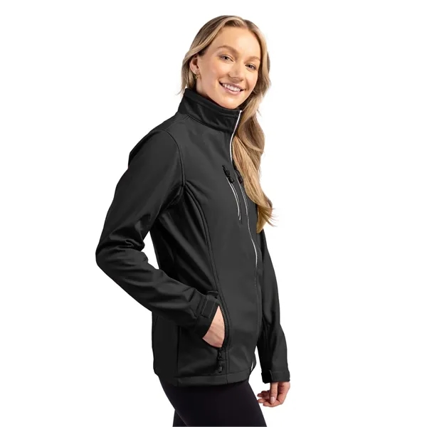 Ladies' jacket with a full-zip, water resistance, zippered chest pocket, and... from ASI 47965 Cutter & Buck