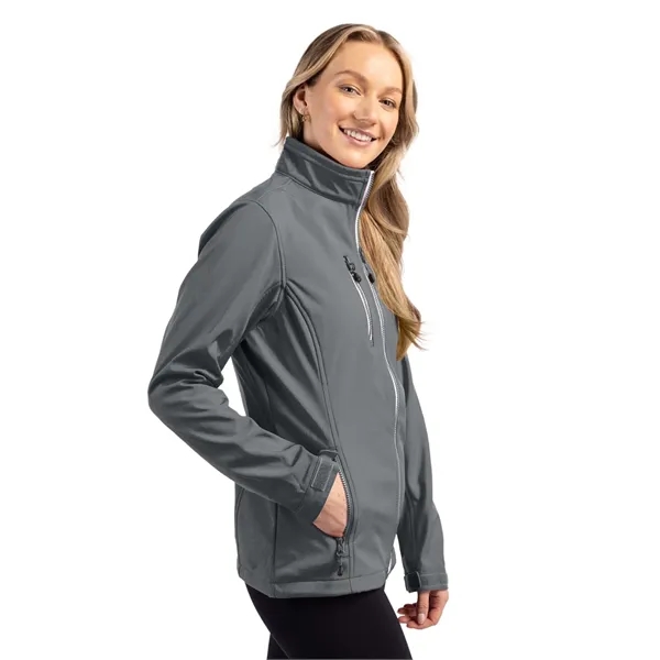 Ladies' jacket with a full-zip, water resistance, zippered chest pocket, and... from ASI 47965 Cutter & Buck