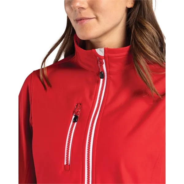 Ladies' jacket with a full-zip, water resistance, zippered chest pocket, and... from ASI 47965 Cutter & Buck