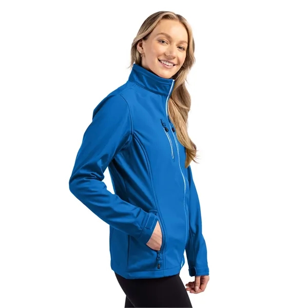 Ladies' jacket with a full-zip, water resistance, zippered chest pocket, and... from ASI 47965 Cutter & Buck