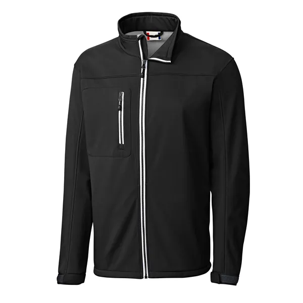 Men's jacket with a full-zip, water resistance, zippered chest pocket, and... from ASI 47965 Cutter & Buck
