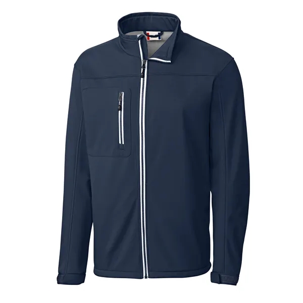 Men's jacket with a full-zip, water resistance, zippered chest pocket, and... from ASI 47965 Cutter & Buck