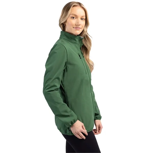 Women's jacket with a full-zip, water resistance, zippered chest pocket, and... from ASI 47965 Cutter & Buck