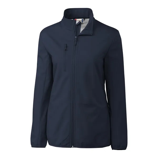 Women's jacket with a full-zip, water resistance, zippered chest pocket, and... from ASI 47965 Cutter & Buck