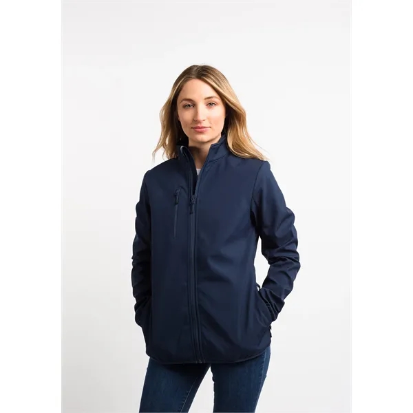 Women's jacket with a full-zip, water resistance, zippered chest pocket, and... from ASI 47965 Cutter & Buck