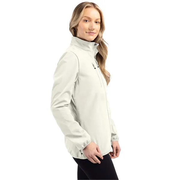 Women's jacket with a full-zip, water resistance, zippered chest pocket, and... from ASI 47965 Cutter & Buck