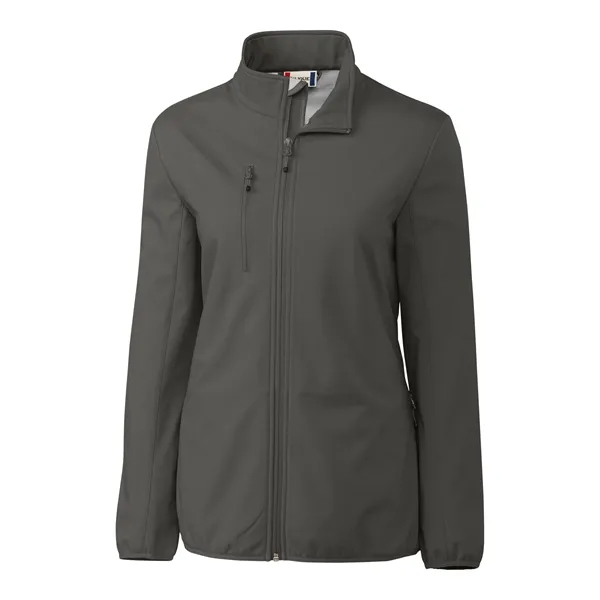 Women's jacket with a full-zip, water resistance, zippered chest pocket, and... from ASI 47965 Cutter & Buck