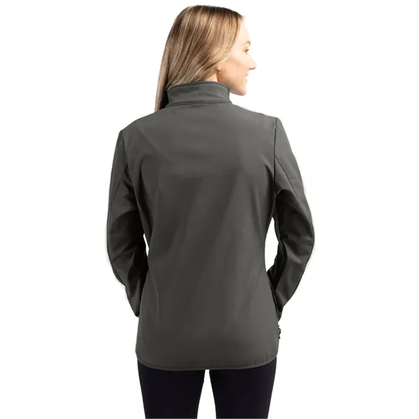 Women's jacket with a full-zip, water resistance, zippered chest pocket, and... from ASI 47965 Cutter & Buck