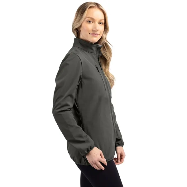 Women's jacket with a full-zip, water resistance, zippered chest pocket, and... from ASI 47965 Cutter & Buck