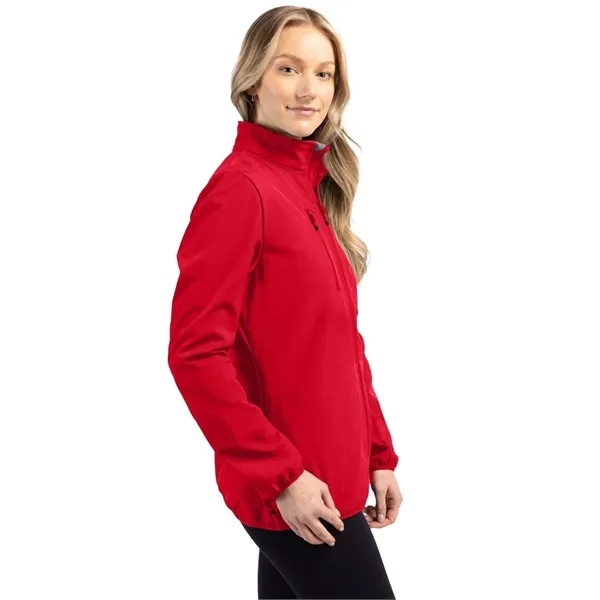 Women's jacket with a full-zip, water resistance, zippered chest pocket, and... from ASI 47965 Cutter & Buck