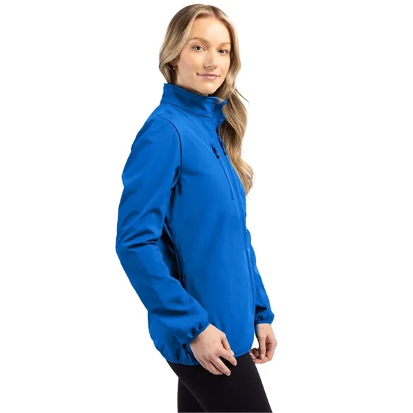 Women's jacket with a full-zip, water resistance, zippered chest pocket, and... from ASI 47965 Cutter & Buck
