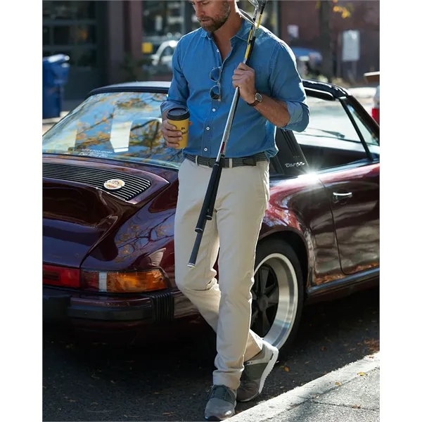 Men's pants with UPF 50+ protection, curved waistband, zip back pocket,... from ASI 47965 Cutter & Buck