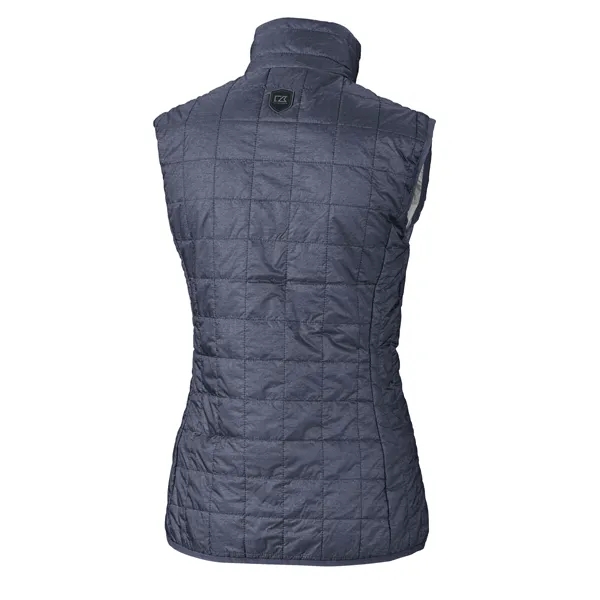 Women's puffer vest with insulation, wind and water resistance, pockets, and... from ASI 47965 Cutter & Buck
