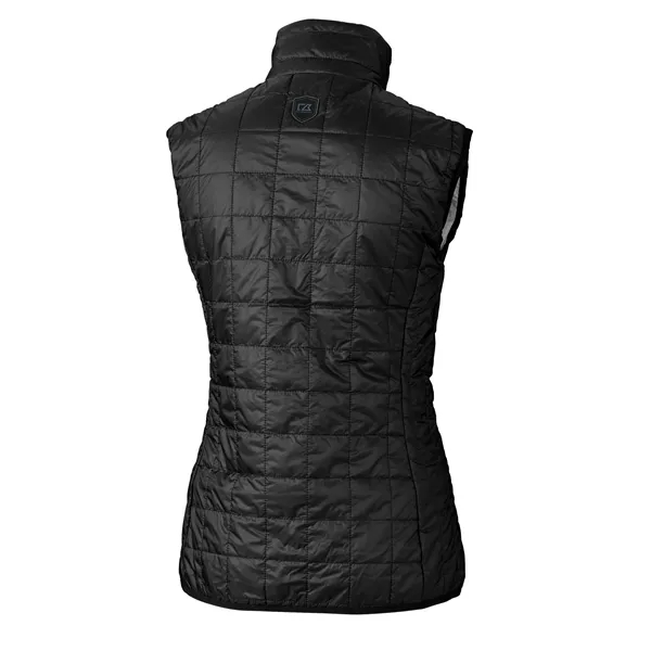 Women's puffer vest with insulation, wind and water resistance, pockets, and... from ASI 47965 Cutter & Buck