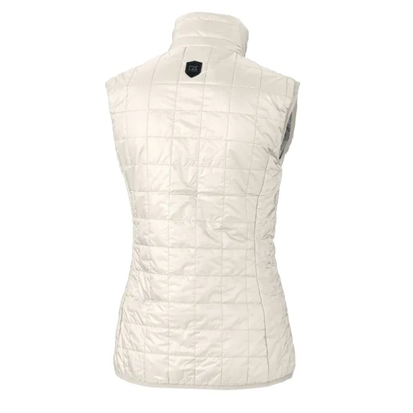 Women's puffer vest with insulation, wind and water resistance, pockets, and... from ASI 47965 Cutter & Buck