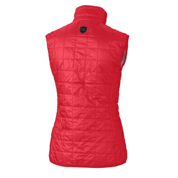 Women's puffer vest with insulation, wind and water resistance, pockets, and... from ASI 47965 Cutter & Buck