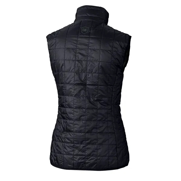 Women's puffer vest with insulation, wind and water resistance, pockets, and... from ASI 47965 Cutter & Buck