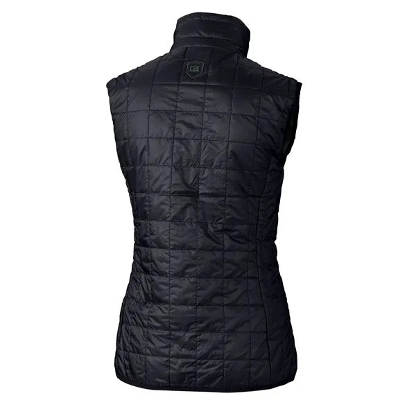 Women's puffer vest with insulation, wind and water resistance, pockets, and... from ASI 47965 Cutter & Buck