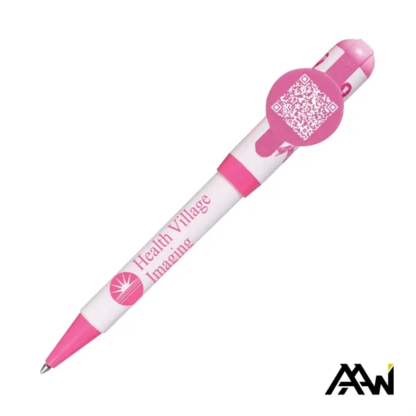 This Jumbo QR Billboard Twist Pen Decorated Cap combines bold design... from ASI 84592 St Regis Group