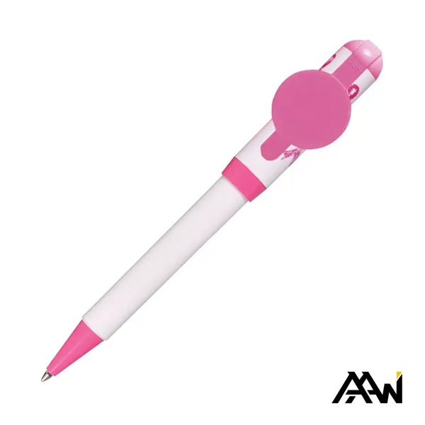 This Jumbo QR Billboard Twist Pen Decorated Cap combines bold design... from ASI 84592 St Regis Group