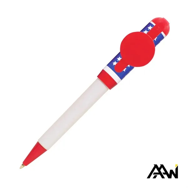 This Jumbo QR Billboard Twist Pen Decorated Cap combines bold design... from ASI 84592 St Regis Group