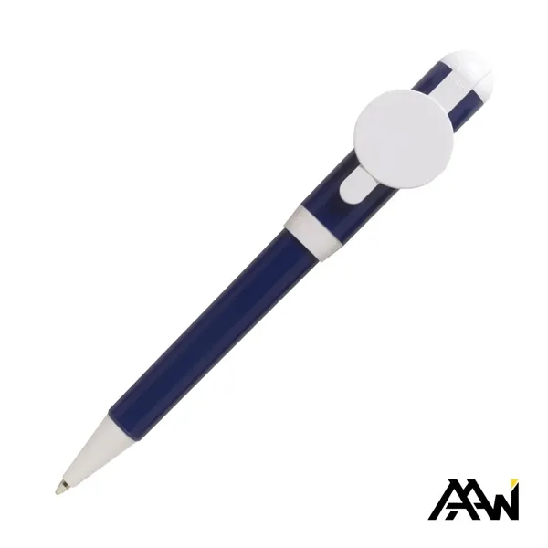 This Jumbo QR Billboard Twist Colored Pen features a sleek white... from ASI 84592 St Regis Group