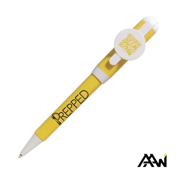 This Jumbo QR Billboard Twist Colored Pen features a sleek white... from ASI 84592 St Regis Group