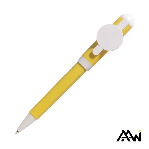 This Jumbo QR Billboard Twist Colored Pen features a sleek white... from ASI 84592 St Regis Group