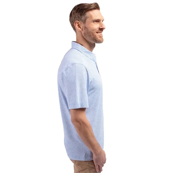 Men's polo with UPF 25+ protection, moisture-wicking performance, self-fabric collar, and... from ASI 47965 Cutter & Buck