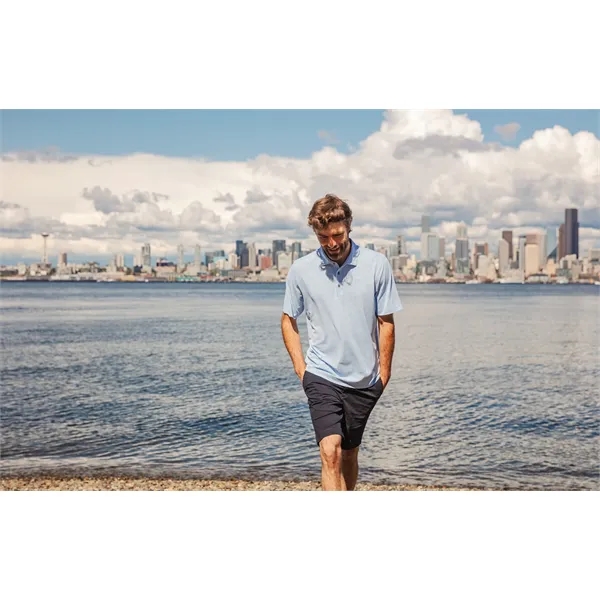 Men's polo with UPF 25+ protection, moisture-wicking performance, self-fabric collar, and... from ASI 47965 Cutter & Buck