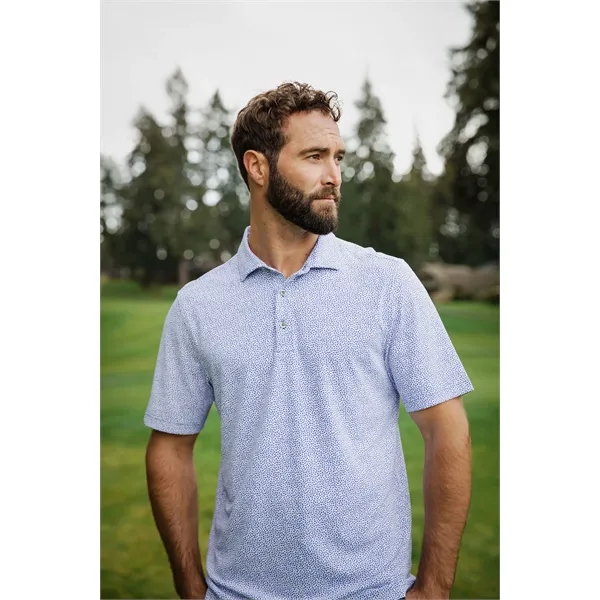 Men's polo with UPF 25+ protection, moisture-wicking performance, self-fabric collar, and... from ASI 47965 Cutter & Buck