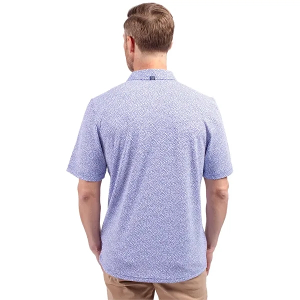 Men's polo with UPF 25+ protection, moisture-wicking performance, self-fabric collar, and... from ASI 47965 Cutter & Buck