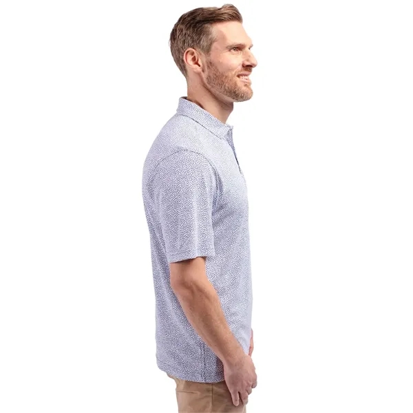 Men's polo with UPF 25+ protection, moisture-wicking performance, self-fabric collar, and... from ASI 47965 Cutter & Buck