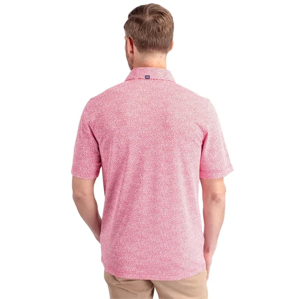 Men's polo with UPF 25+ protection, moisture-wicking performance, self-fabric collar, and... from ASI 47965 Cutter & Buck