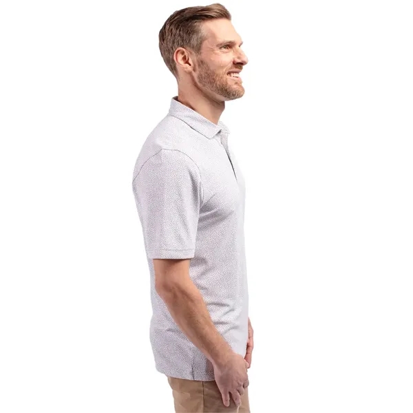 Men's polo with UPF 25+ protection, moisture-wicking performance, self-fabric collar, and... from ASI 47965 Cutter & Buck