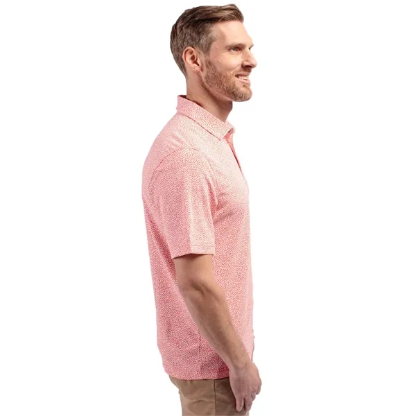 Men's polo with UPF 25+ protection, moisture-wicking performance, self-fabric collar, and... from ASI 47965 Cutter & Buck