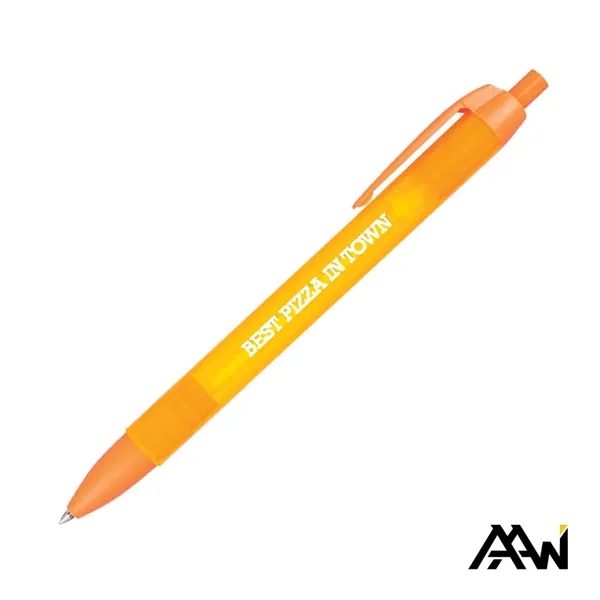 This Widebody Pen with Translucent Barrel and Matte Colored Trim is... from ASI 84592 St Regis Group