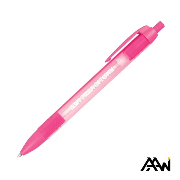 This Widebody Pen with Translucent Barrel and Matte Colored Trim is... from ASI 84592 St Regis Group