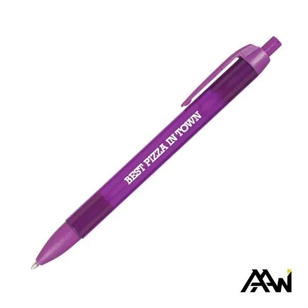 This Widebody Pen with Translucent Barrel and Matte Colored Trim is... from ASI 84592 St Regis Group