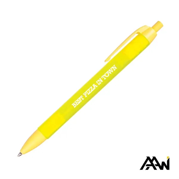 This Widebody Pen with Translucent Barrel and Matte Colored Trim is... from ASI 84592 St Regis Group