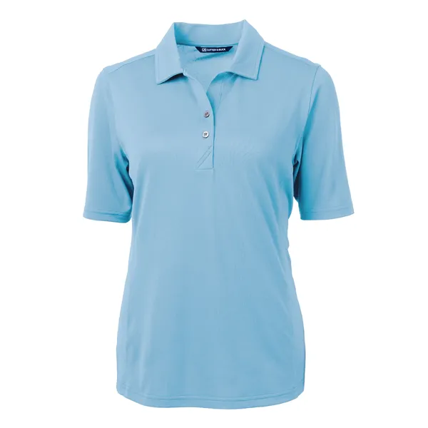Women's polo with short sleeves, moisture-wicking performance, UPF 25+ sun protection,... from ASI 47965 Cutter & Buck