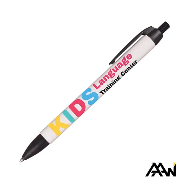 The Widebody Pen Vividprint™ Barrel Matte Colored Accent offers bold style... from ASI 84592 St Regis Group