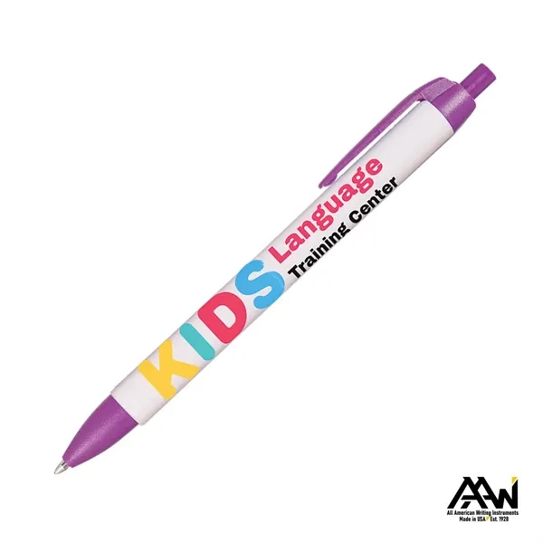 The Widebody Pen Vividprint™ Barrel Matte Colored Accent offers bold style... from ASI 84592 St Regis Group