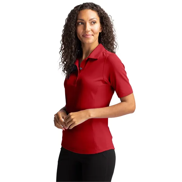 Women's polo with short sleeves, moisture-wicking performance, UPF 25+ sun protection,... from ASI 47965 Cutter & Buck