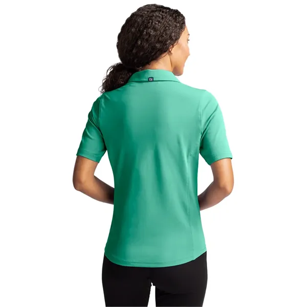 Women's polo with short sleeves, moisture-wicking performance, UPF 25+ sun protection,... from ASI 47965 Cutter & Buck