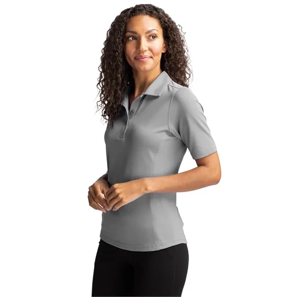 Women's polo with short sleeves, moisture-wicking performance, UPF 25+ sun protection,... from ASI 47965 Cutter & Buck