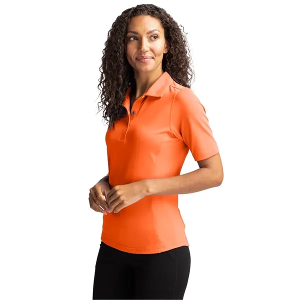 Women's polo with short sleeves, moisture-wicking performance, UPF 25+ sun protection,... from ASI 47965 Cutter & Buck