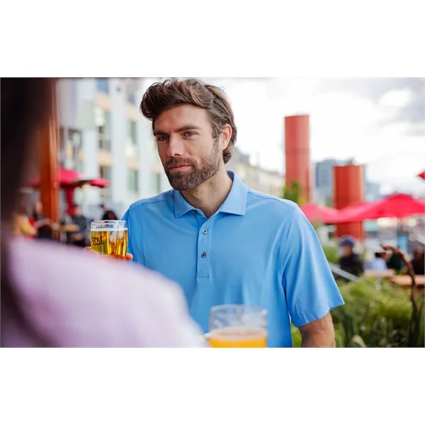 Men's polo with moisture-wicking performance, UPF 25+ protection, self-fabric collar, and... from ASI 47965 Cutter & Buck